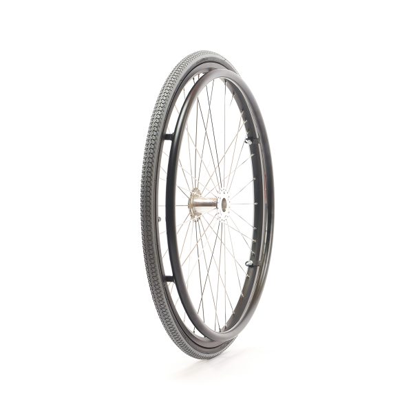 RUEDA COMPLETA PARA SILLA SEMIDEPORTIVA 24-25-26