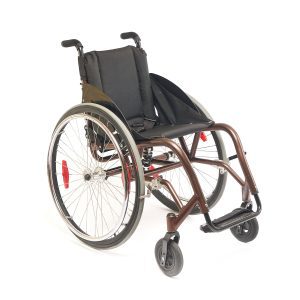 SILLA MARCO RÍGIDO EN ALUMINIO CON SUSPENSIÓN