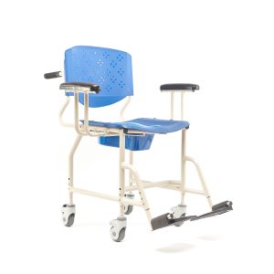 SILLA SANITARIA DE MARCO RIGIDO GRADUABLE